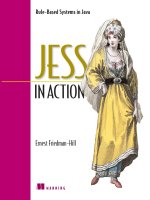 Manning JESS in action java rule based systems jul 2003 ISBN 1930110898 pdf 
