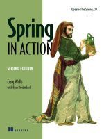 Manning spring in action 2nd edition aug 2007 ISBN 1933988134 pdf 