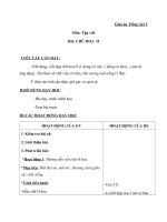 Giáo án Tiếng Việt 2 tuần 10 bài: Tập viết  Chữ hoa H