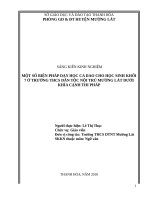 Một số biện pháp dạy học ca dao cho học sinh khối 7 ở trường THCS DTNT mường lát dưới khía cạnh thi pháp 