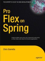 Apress pro flex on spring mar 2009 ISBN 1430218355 pdf 