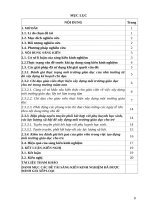 Một số biện pháp chỉ đạo giáo viên xây dựng môi trường giáo dục lấy trẻ làm trung tâm 