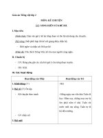 Giáo án Tiếng Việt 2 tuần 10 bài: Kể chuyện  Sáng kiến của bé Hà