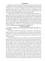 Bài tập lớn học kỳ môn công pháp quốc tế, 8 điểm nhé  vai trò của ASEAN trong việc giải quyết các tranh chấp khu vực 