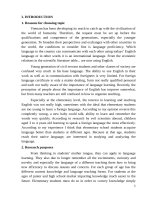 HOW TO ORGANIZE EXTRACURRICULAR ACTIVITIES IN ENGLISH FOR ELEMENTARY STUDENTS IN QUAN HOA TOWN PRIMARY SCHOOL 