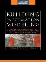 McGraw hill building information modeling apr 2008 ISBN 0071494537 pdf 