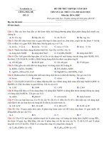Đề thi thử THPT QG 2019   hóa học   lovebook   đề 11   có lời giải