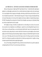 Quy trình cho vay – cấp tín dụng tại ngân hàng vietinbank chi nhánh hoàn kiếm 