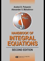 CRC press handbook of integral equations 2nd edition feb 2008 ISBN 1584885076 pdf 