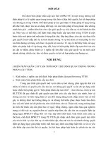 Phân tích các quy định của pháp luật về áp dụng, thay đổi, hủy bỏ biện pháp khẩn cấp tạm thời ở tòa án cấp sơ thẩm, phúc thẩm và kiến nghị hoàn thiện 