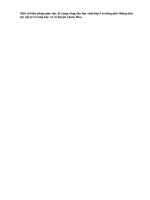 Một số biện pháp giáo dục kĩ năng sống cho học sinh lớp 6 trường phổ thông dân tộc nội trú trung học cơ sở  