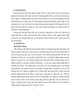 Thực trạng giải quyết tranh chấp trong lĩnh vực chứng khoán và đưa ra ý kiến pháp lý để hạn chế và giải quyết tốt các tranh chấp 