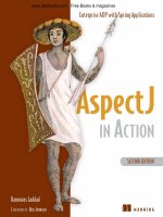 Manning aspectj in action enterprise AOP with spring applications 2nd edition sep 2009 ISBN 1933988053 pdf 