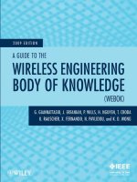 Wiley a guide to the wireless engineering body of knowledge apr 2009 ISBN 0470433663 pdf 