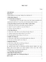 Vấn đề cung cấp, thu thập, nghiên cứu, đánh giá chứng cứ tại tòa án cấp sơ thẩm, phúc thẩm và kiến nghị nhằm hoàn thiện pháp luật về vấn đề này 