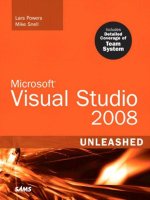 Sams microsoft visual studio 2008 unleashed jun 2008 ISBN 0672329727 pdf 