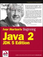 Wrox beginning java 2 JDK 5 edition dec 2004 ISBN 0764568744 pdf 