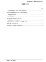 Thực tiễn hoạt động của toà án hình sự quốc tế (ICC) và khả năng gia nhập của việt nam 