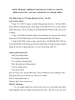 Phân tích quy trình tự doanh của công ty chứng khoán sài gòn – hà nội    đánh giá ưu nhược điểm 