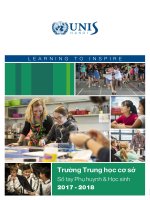 Sổ tay Phụ huynh & Học sinh Trường Trung học cơ sở