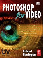 Focal press photoshop for video 3rd edition apr 2007 ISBN 0240809262 pdf 