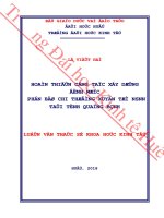 Hoàn thiện công tác xây dựng định mức phân bổ chi thường xuyên từ ngân sách nhà nước tại tỉnh quảng bình 