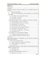 đồ án tốt nghiệp hoàn thiện công tác tạo động lực cho người lao động tại khách sạn thủ đô