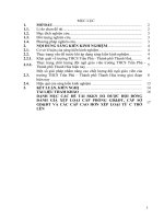 Một số giải pháp nhằm nâng cao chất lượng đội ngũ giáo viên trường THCS trần phú trong năm học 2017   2018 và những năm học tiếp theo 