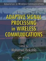 CRC press adaptive signal processing in wireless communications aug 2008 ISBN 1420046012 pdf 