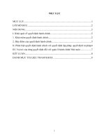 Phân biệt quyết định hành chính với quyết định lập pháp, quyết định tư pháp và cho biết vai trò của từng loại quyết định đối với quản lí hành chính nh 