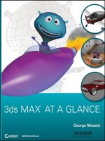 Sybex 3ds max at a glance dec 2007 ISBN 0470179848 pdf 