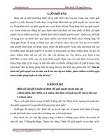 Vấn đề đình chỉ giải quyết vụ án dân sự ở tòa án cấp sơ thẩm, phúc thẩm và kiến nghị hoàn thiện pháp luật về vấn đề này 