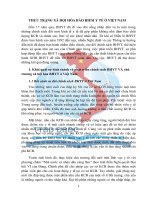 THỰC TRẠNG XÃ HỘI HÓA BẢO HIỂM Y TẾ Ở VIỆT NAM