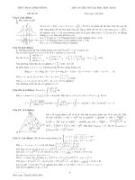 Dap an de thi thu so 05 