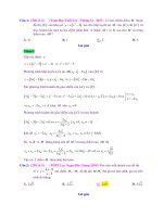 Ôn thi Toán THPT 2019 Điểm đặc biệt của đồ thị hàm số