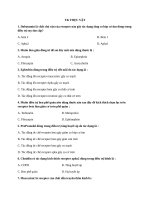 Duoc ly 2 tong hop cau hoi KT