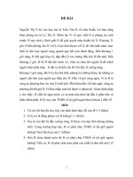 bài tập nhóm hình sự (9điểm) nguyễn thị n kể cho bạn trai là trần văn h về mâu thuẫn với bạn cũng thuê phòng trọ là lý thị d  nhân lúc n về quê, biết 