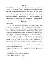 Bài tập cuối kì môn luật hôn nhân và gia đình xác định quyền và nghĩa vụ về tài sản của vợ chồng theo luật hôn nhân và gia đình năm 2000 và một số giả 