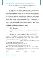 KĨ NĂNG VÀ CHIẾN LƯỢC LÀM BÀI THI TRẮC NGHIỆM HIỆU QỦA MÔN HÓA HỌC