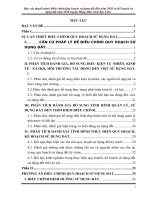 Báo cáo thuyết minh Điều chỉnh Quy hoạch sử dụng đất đến năm 2020 và Kế hoạch sử dụng đất năm 2016 huyện Hồng Dân- tỉnh Bạc Liêu.