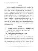 xác định quyền và nghĩa vụ về tài sản của vợ chồng và một số giải pháp hoàn thiện pháp luật về vấn đề này 