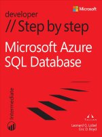 Microsoft azure database step developer 2744 pdf 
