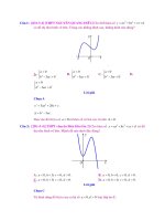 Ôn thi Toán THPT 2019 Đọc đồ thị biến đổi đồ thị