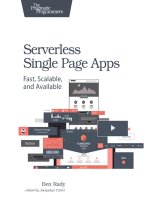 Serverless single page apps available 1 pdf 