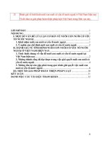 Đánh giá về tình hình nuôi con nuôi có yếu tố nước ngoài ở việt nam hiện nay  từ đó đưa ra giải pháp hoàn thiện pháp luật việt nam trong lĩnh vực này  