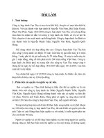 Giải quyết tình huống công ty hợp danh vạn thọ có trụ sở tai hà nội, chuyên về mua bán thiết bị điện tử  với các thành viên hợp danh là nguyễn văn nam 
