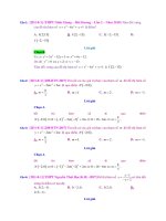 Ôn thi Toán THPT 2019 Điểm đặc biệt của đồ thị hàm số