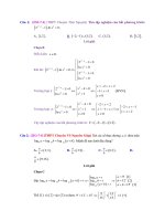 Ôn thi Toán THPT 2019 Toán tổng hợp về Mũ và Logarit