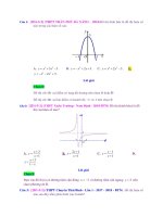 Ôn thi Toán THPT 2019 Đọc đồ thị biến đổi đồ thị