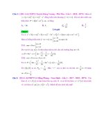 Ôn thi Toán THPT 2019 Tính đơn điệu của hàm số